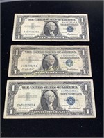 3-1957 $1 Dollar silver certificate