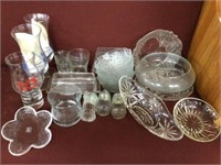 ASSORTED GLASSWARE