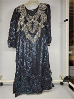 Vintage sequin gown
