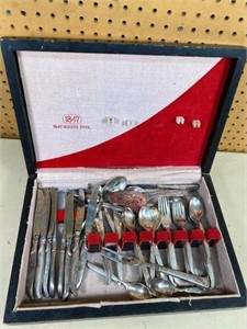 silver plated flatware- Rogers Bros.