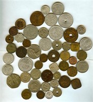 World Coin Mixed 50pc Collection