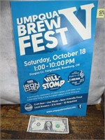 Umpqua Brew Fest V Poster 11" x 17"