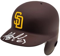 Fernando Tatis Jr. Autographed Padres Brown Helmet