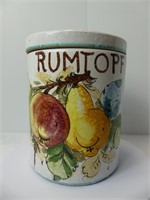 ITALY CERAMIC RUMTOPF JAR