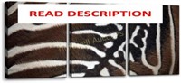 Wildlife Animal Wall Art Set - 24x16x3