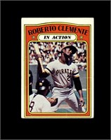 1972 Topps #310 Roberto Clemente VG to VG-EX+