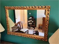 Large Vintage Decorative Mirror