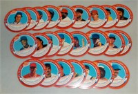 1989 King B Baseball Discs Set of 24