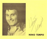 Nino Tempo signed photo