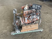 Isuzu 4 cyl. Marine Diesel Engine