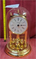 HOWARD MILLER BATTERY-OPERATED GLASS DOME CLOCK