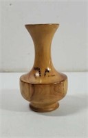 Wood handmade bud vase, Jim Spurlock from