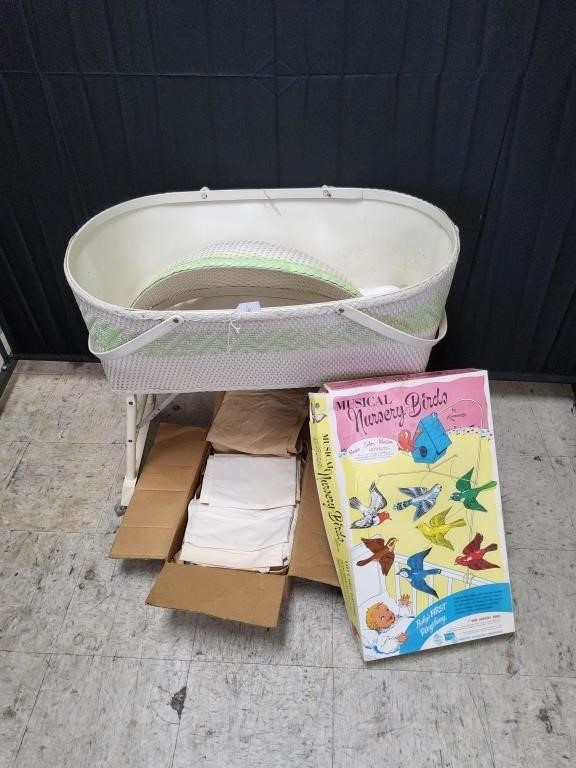 Vintage Bassinet & More