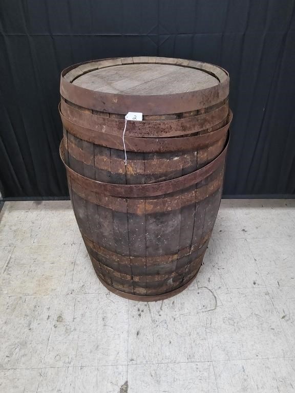 Vintage Whiskey Barrel