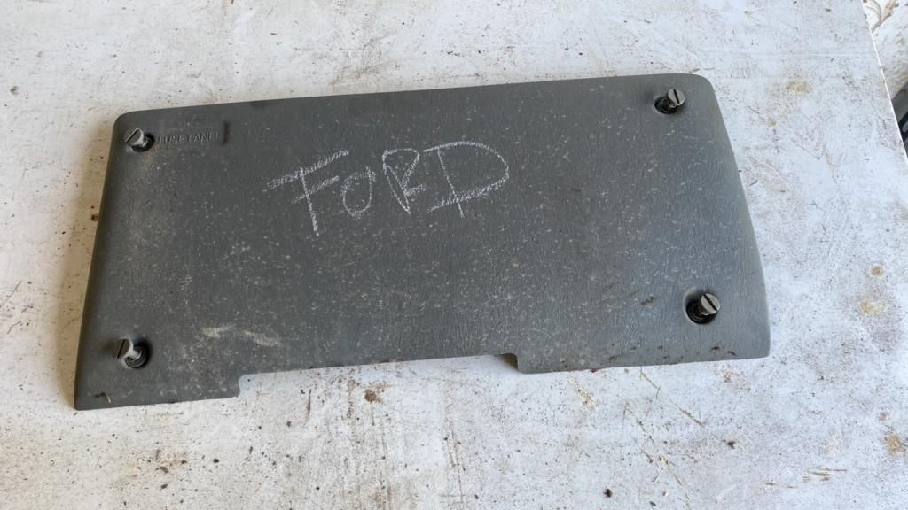Ford fuse panel cover