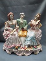 vintage Crown figurine / lamp base