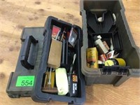 SHOOTERS CASE W/ VARIOUS CLEANING SUPPLIES