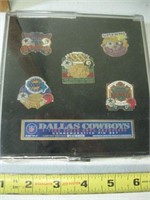 Sealed 1997 Dallas Cowboys LECommemorative Pin Set