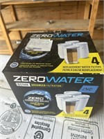 2 Zero Water Filters