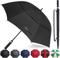 ACEIken 62 Auto-Open Golf Umbrella, Black