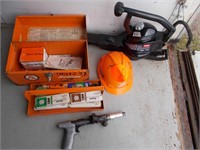 Hilti Ramset, Toro Blower, Hard Hat