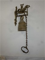 Ornate Wall Mount Cast Bell