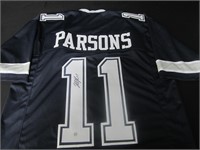 Micah Parsons signed football jersey COA