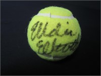 Eddie Elliott signed tennis ball COA