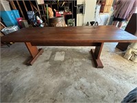 Antique Solid Tongue & Groove Farmhouse Long Table