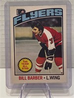 Bill Barber 1976/77 AllStar Card NRMINT-MINT