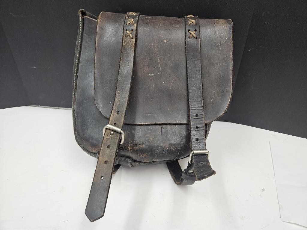 Leather Motorcycle Bag