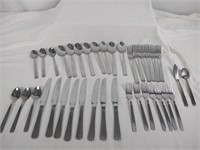 37 Piece Stainless Flatware