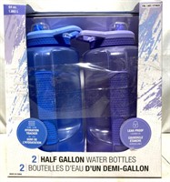 Zulu Half Gallon Water Bottles 2 Pack (pre-owned)