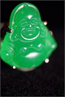 Natural Premium quality Jade Buddha Ring