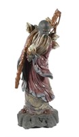 21" Lladro Chinese Farmer Figurine