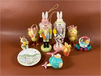 Lot of 8 Easter Decorative Variety Pieces