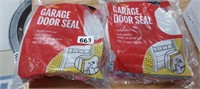 (2) PACKAGES GARAGE DOOR SEAL NEW