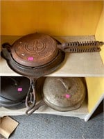 Griswold Cast Iron Waffle Maker