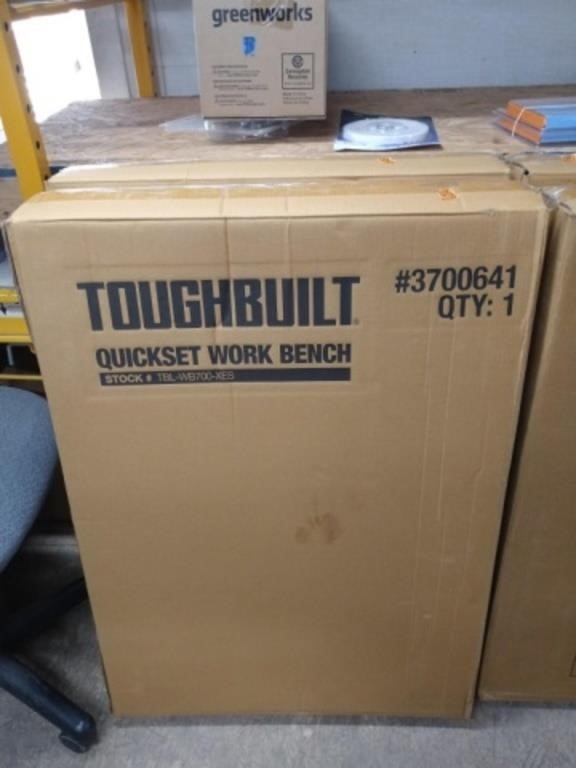 TOUGHBUILT Quickset Work Bench.