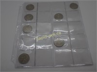 Canadian 50 Cent coins