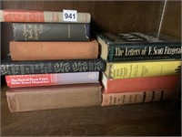 ASSORTED HARDBACK BOOKS THE BEST OF ERNIE PYLE'S