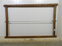 30” Wooden four-frame fellow-saw w/ mortise &