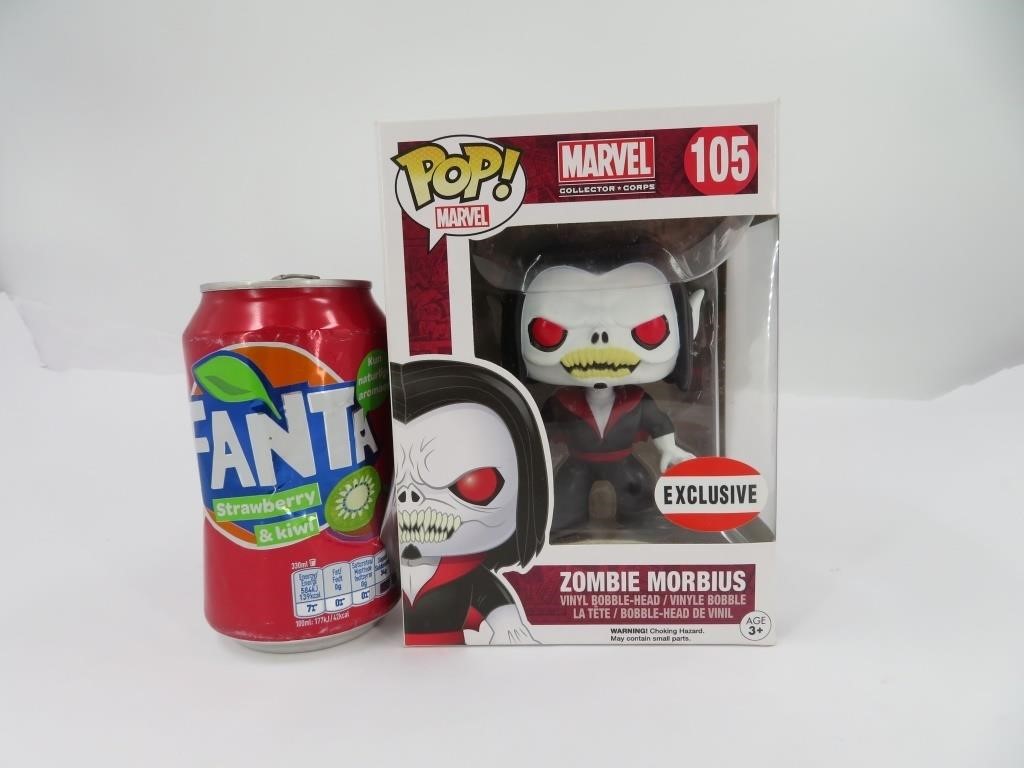 Funko Pop #105, Zombie Morbius '' Exclusive ''