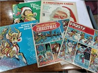 5 vintage Christmas albums