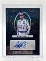 Alex Bowman Autographed Nascar Racing Card