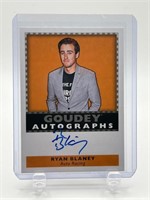 Ryan Blaney Autographed Nascar Racing Card