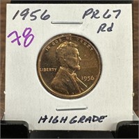 1956 WHEAT PENNY CENT HIGH GRADE