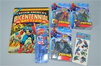 Marvel Toy & Comic Lot w/ Spiderman