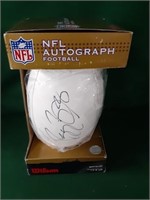 Signed Reggie Bush Wilson NFL Autograph Football