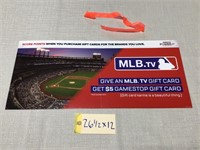 26.5 x 12 MLB TV damaged